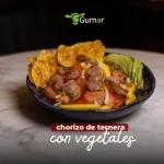 Ceviche de chorizo de ternera