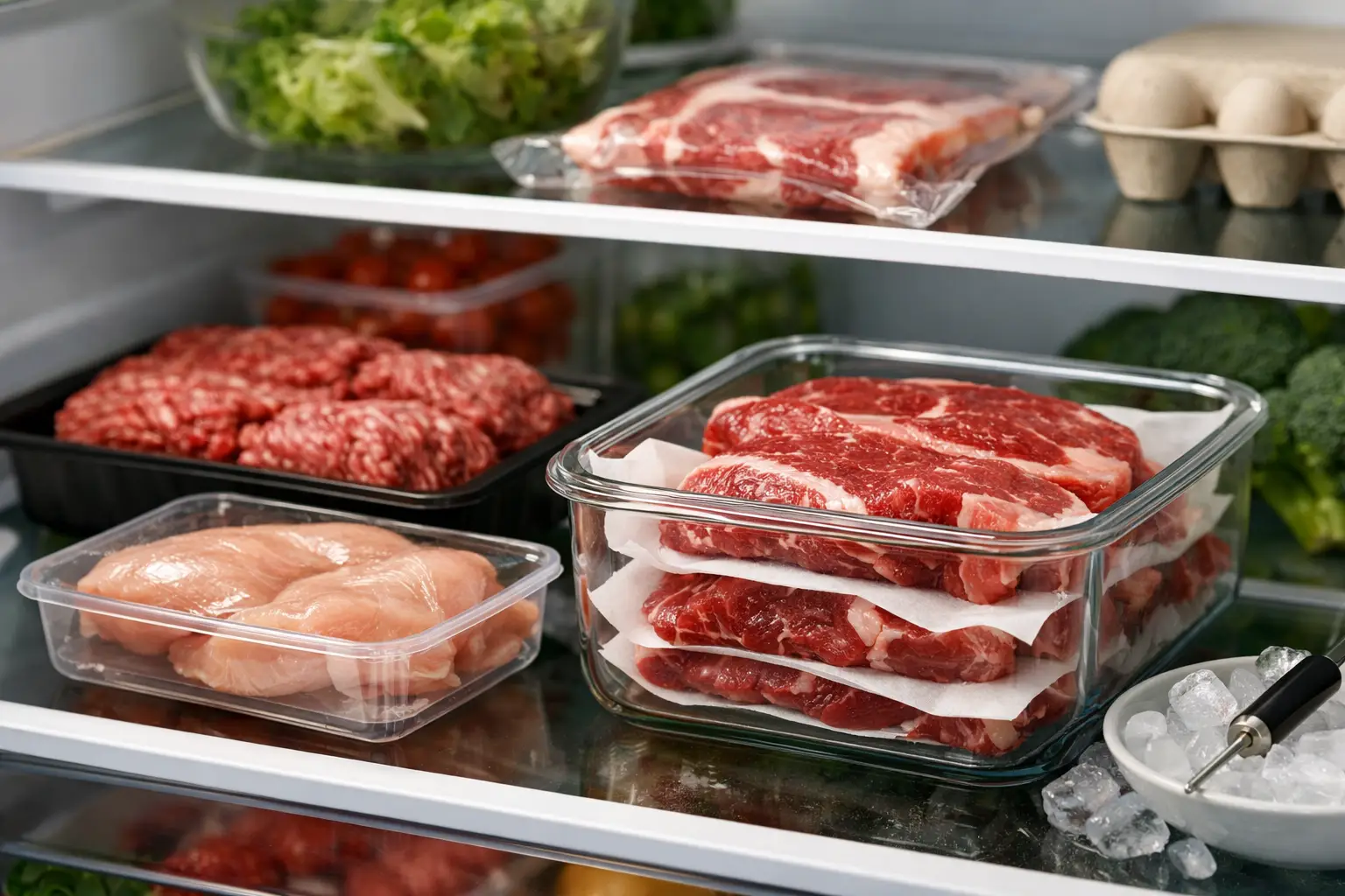 Cómo conservar carne refrigerada en casa