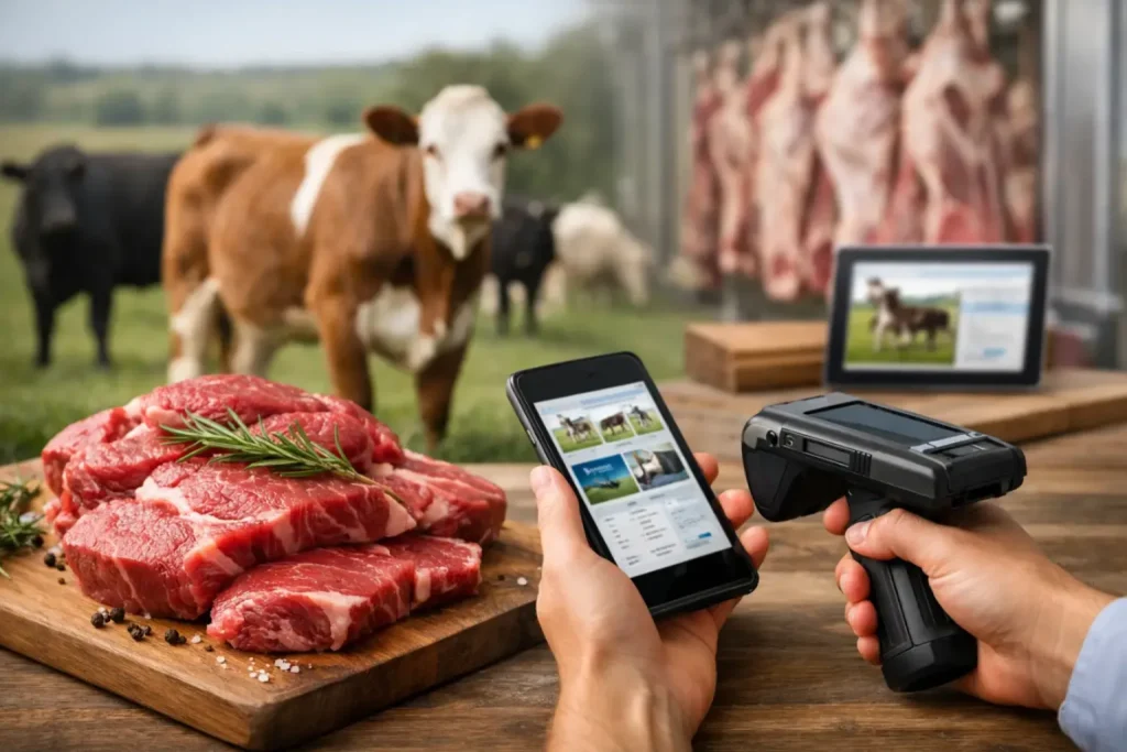 Carne de ternera con trazabilidad real