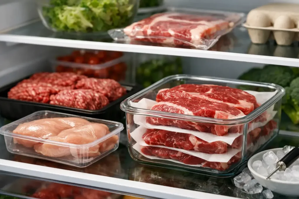 Cómo conservar carne refrigerada en casa