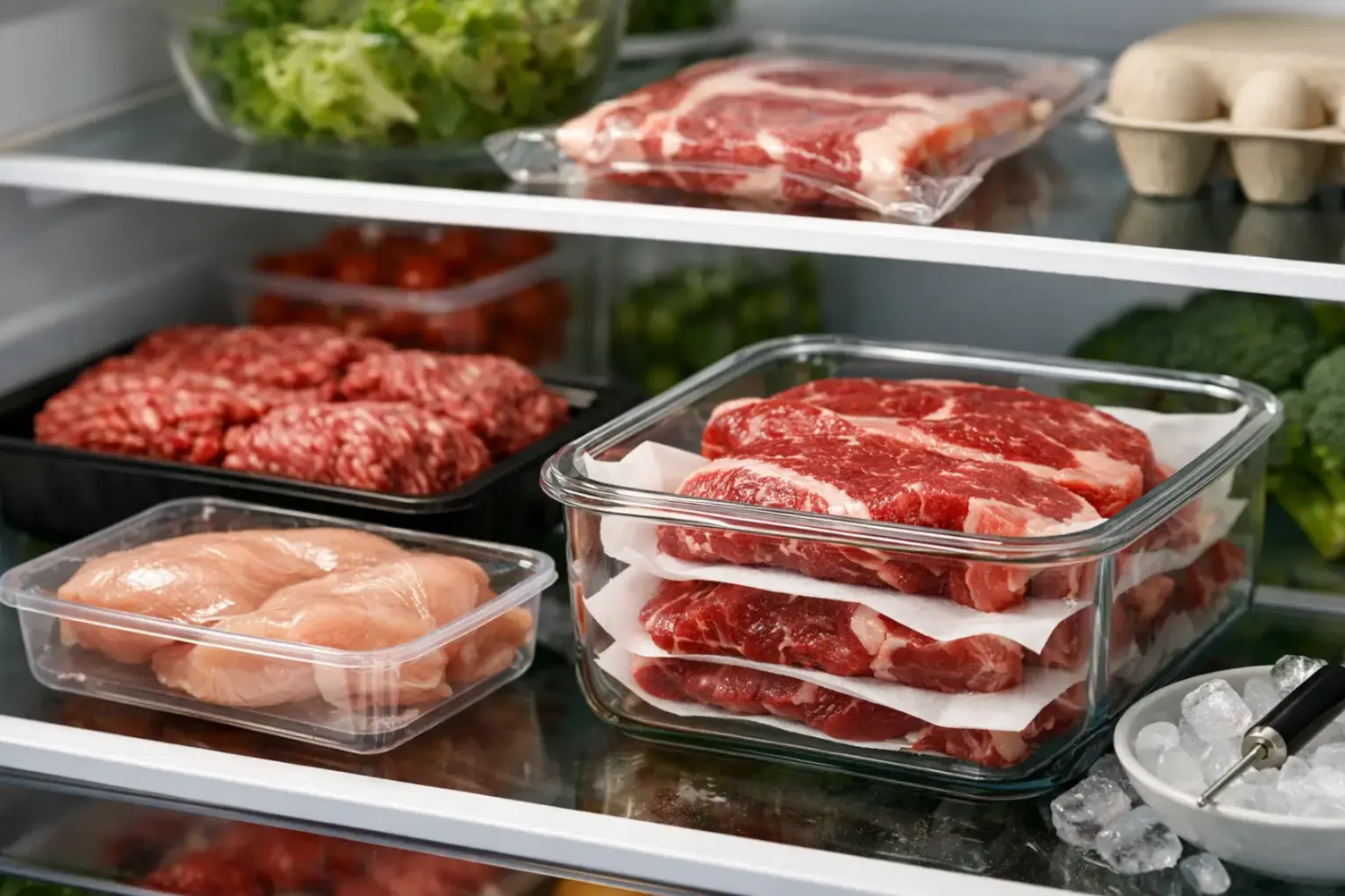 Cómo conservar carne refrigerada en casa