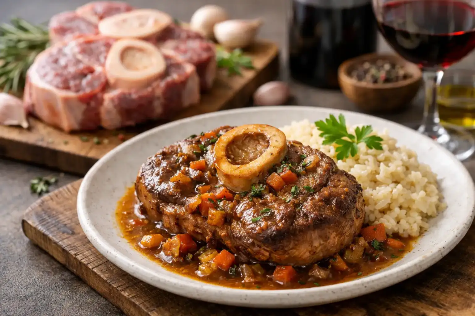Qué es el ossobuco de ternera